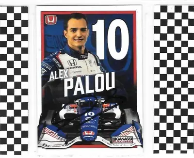 Autographed 2023 Alex Palou   Indianapolis 500 Hero Trading  Card Indy Car • $4.99
