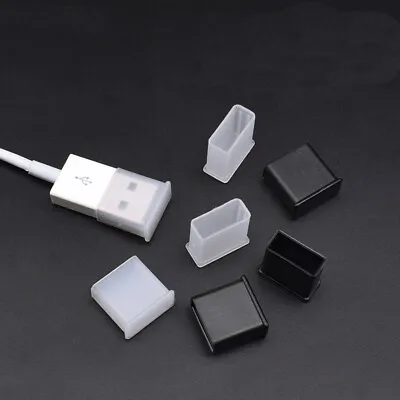 Micro USB Male Plug Connector Cable PE Plastic Dust Cap Cover Protector Covers • $52.25