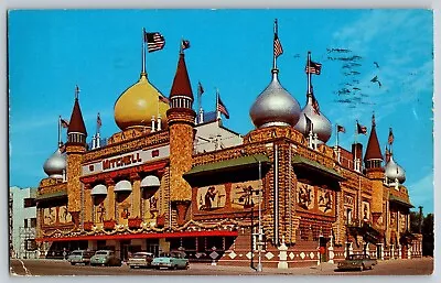 Mitchell South Dakota - World's Famous Mitchell Corn  Palace - Vintage Postcard • $4.58