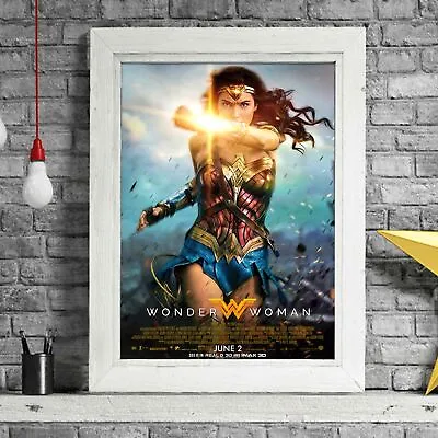 WONDER WOMAN - DC Comics Poster Picture Print Sizes A5 To A0 **FREE DELIVERY** • $19.95