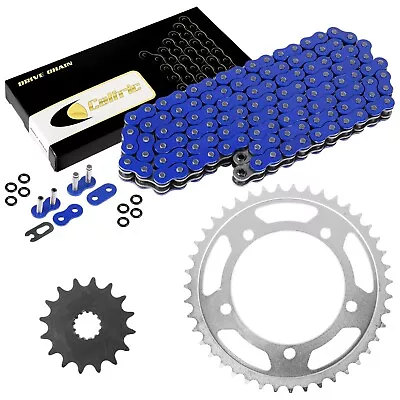 Blue O-Ring Drive Chain & Sprockets Kit For Suzuki GSX-R600 GSXR600 2006-2010 • $58