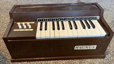 Vintage 1965 Magnus Tabletop Chord Organ Model 300 • $55