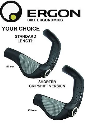 Ergon GP5 L Or S Bike Standard Grip Length Or GripShift & Large Or Small Hand • $56.90