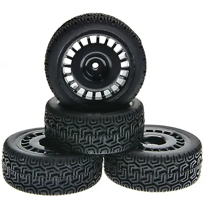 Wheel Rim Tires Hub  For Tamiya TT01/TT02/TT01E/XV01/XV02/DF03 1/10 RC Drift Car • $18.98