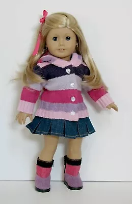 Sweater/Skirt & BOOTS  Set  For  American Girl Doll  18  • $17.99