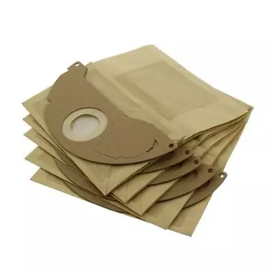 5 X Strong Dust Bags For Karcher WD2.200 MV2 IPX4 WD2240 Vacuum Cleaner Hoovers • £5.95