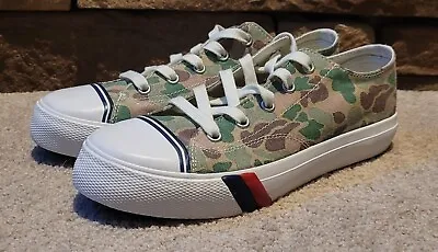 PRO KEDS Royal Lo Classic Camo Olive Sneaker Shoes Unisex Mens 5 Womens 6.5  • $35.99