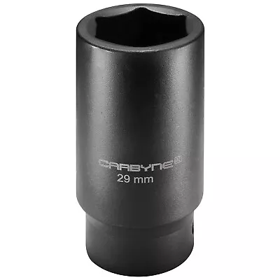 Carbyne 1/2-Inch Drive 29 Mm Deep Impact Socket 6-Point | Chrome Molybdenum • $13.48