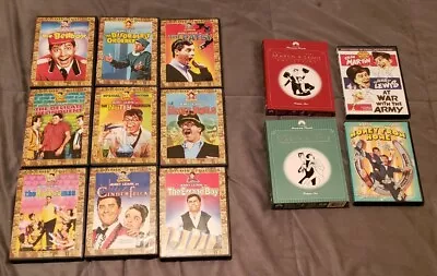 Lot Of 24 Jerry Lewis Movies On Dvd Cinderfella Martin & Lewis Collection 1 & 2 • $110