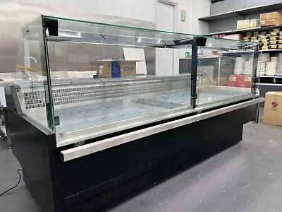 Serve Over Counter Deep Version 2.5m Fish Display Lift Up Front Glass Alan • £3650