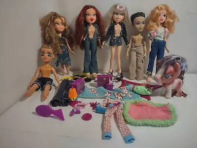 BRATZ Doll LOT 7 Pc. Dolls MGA Moxie + Accessories • $60