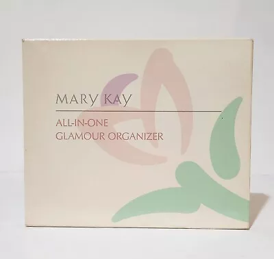 VTG Mary Kay All In One Glamour Organizer Pink Gold Plastic Makeup Travel Case • $14.99