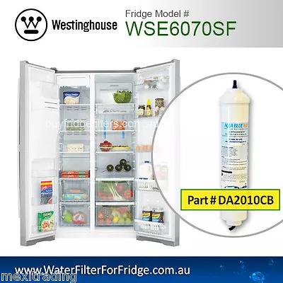 Fridge Filters For  Wse6970sf  Westinghouse  Fridge   Ice&  Water Maker  Filter • $29