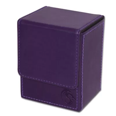 BCW Deck Case LX Purple Gaming Card Holder Magnet Magic Gathering MTG Game Box • $12.10