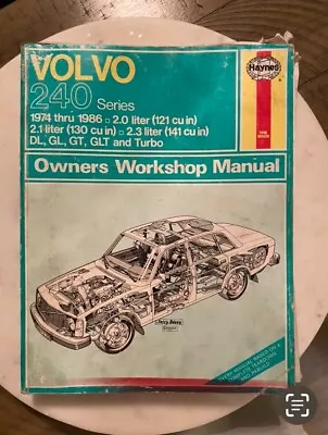 HAYNES #270 Volvo 240 Series 1974-1986 Automotive Repair Manual   • $7