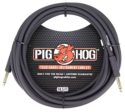 Pig Hog 18.5ft 1/4  - 1/4  8mm Inst. Cable • $26.95