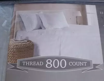 Chateau California King 800 Thread Count 100% Egyptian Cotton 4 Piece  Sheet Set • $79