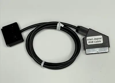 Atari Jaguar RGB Stereo Shielded SCART Cable Free SHIP ! • $25.49