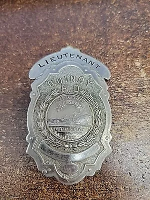 Vintage Quincy Ma Firefighter Retired Badges • $25