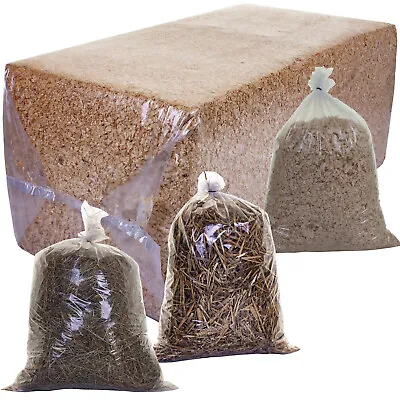 Hay Straw Wood Shavings Dust Extracted Animal Bedding Feed Horse Pony Rabbit Etc • £7.99