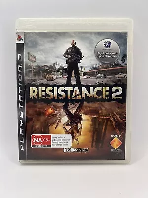 Resistance 2 PlayStation 3 PS3 Game PAL • $8