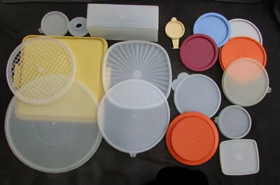 Tupperware Lid Or Part Choice Of Color & Part # Replacements Tabs C Y Z A + • $3.50