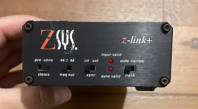 Z-Systems Audio Engineering  Z-Link+ AES OR S/PDIF Sync • $84.99