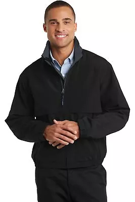 Port Authority Mens Long Sleeve Legacy Shell Jacket With Pockets J764 • $47.84