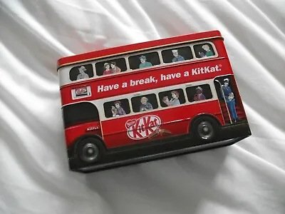 Kit Kat Bus Tin ~ London Bus / Decorators Piece / Collectables / Rare • £9.75