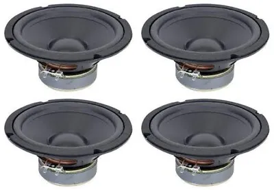 NEW 4Pack 8  Woofer Replacement Speakers.8ohm.Home Audio.eight Inch.Subwoofer • $115