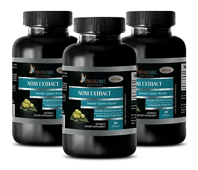 Noni Plant Capsules - NONI EXTRACT 500mg - May Help You Lose Weight 3B • $51.62