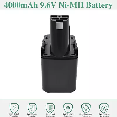 9.6V 4Ah Ni-MH Battery For Bosch BAT001 GBM PBM GSB GSR PSR 9.6 VE-2 2607335254 • £22.90