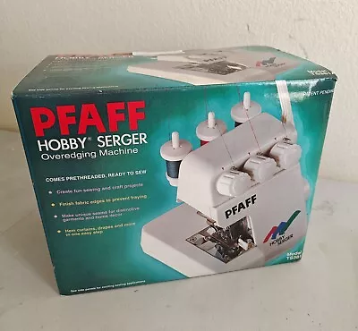 $170 • Buy PFAFF Hobby Serger Portable Overedging Machine Overlock Sewing Craft TS381A NEW