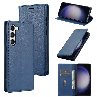 For Samsung S23 S22 S21 S20 FE Ultra Plus Note 20 Flip Leather Cover Wallet Case • $13.99