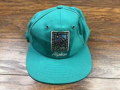 Vintage Alpine Ski Mountain Hat Cap • $14.95