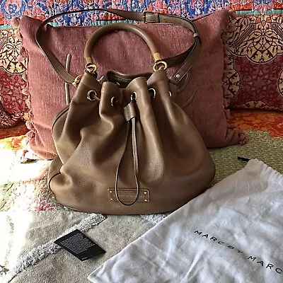 Marc By Marc Jacobs Large Tan Bucket Bag Crossbody • $129