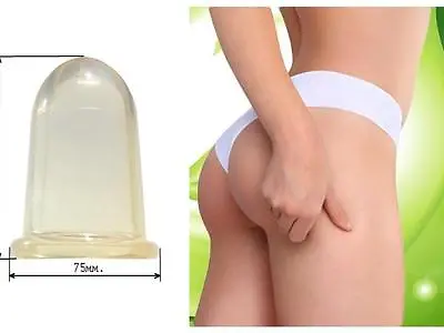 Silicone Vacuum Cups Set 2 Anti Cellulite Cupping Massage Kit Lose Weight Fast • $11