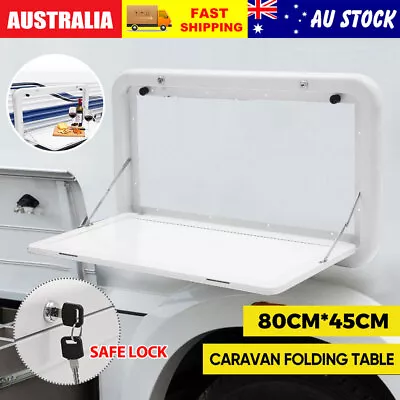 800 X 450mm Caravan Table Foldout Picnic Camping Outdoor Aluminum Desk Motorhome • $142.85