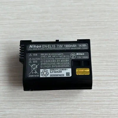 Original EN-EL15 Battery For Nikon D600 D800 D810 D850 D7000 D7100 D7200 • $19.99