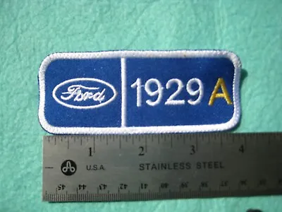 Ford 1929 Model A  Service Parts Dealer   Uniform  Patch • $9.99