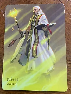 Mage Wars Priest Alt Art Promo - Malakai • $9.99