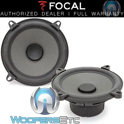 Focal Isn-5 Audio Polyglass 5.25  Mid-woofers Shallow Thin Speakers New Pair • $99.99