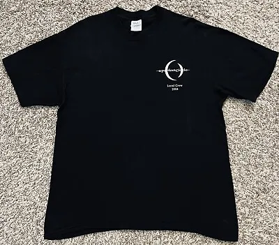 Vintage A Perfect Circle Official Local Crew 2004 Men's Black T-Shirt Size XL • $39.99