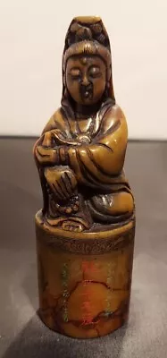 Antique Chinese Soapstone Seal Figure • $112