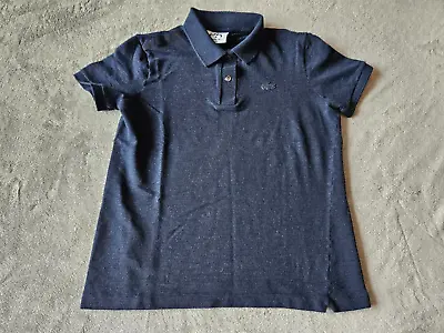 £6 • Buy Womens Navy Blue Lacoste 85th Anniversay Collection Polo Shirt - Size 42  Large