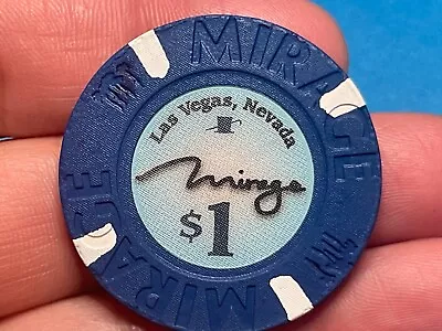 $1 Mirage Las Vegas Nevada  Casino   Chip—  ——y-308 • $0.99