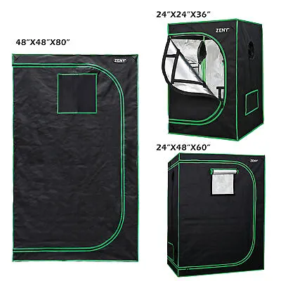 2x2/2x4/4x4 Box Seed Hydroponics Grow Tent With Window Horticulture For Plant • $50.58