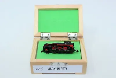 $189.99 • Buy Z Scale Marklin BR74 2-6-0 Steam Tank Locomotive W/ 5 Pole Motor And Custom Case