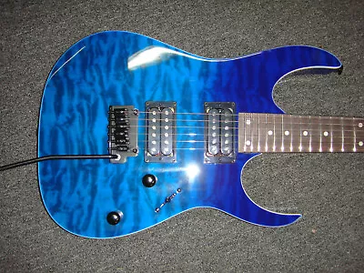 Ibanez GRG120QASP Gio Blue Gradation Electric Guitar • $279