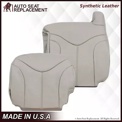 2000 2001 2002 GMC Yukon XL 1500 2500 SLT SLE Synthetic Leather Seat Cover Tan • $42.30